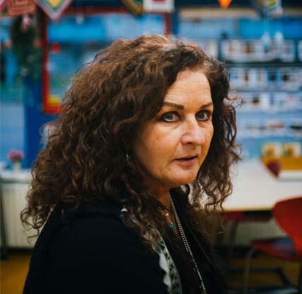 Astrid, leerkracht op De Vier Windstreken